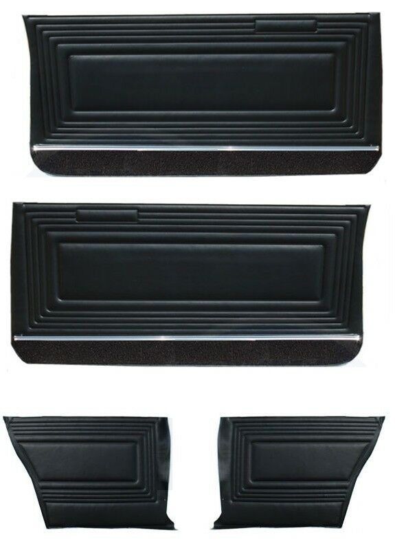 1969 Pontiac GTO Front Doors & Rear Quarter Trim Panels